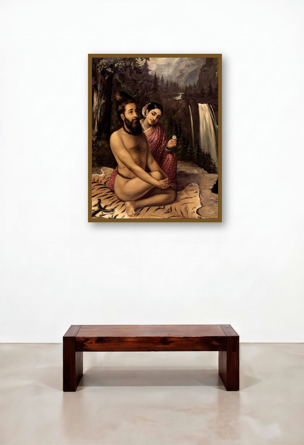 Vishwamitra And Menaka (The Penance of Vishwamitra Disrupted)