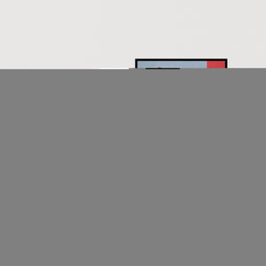 In-situ view of Abhiram Bairu's 'Visitor' painting in a room