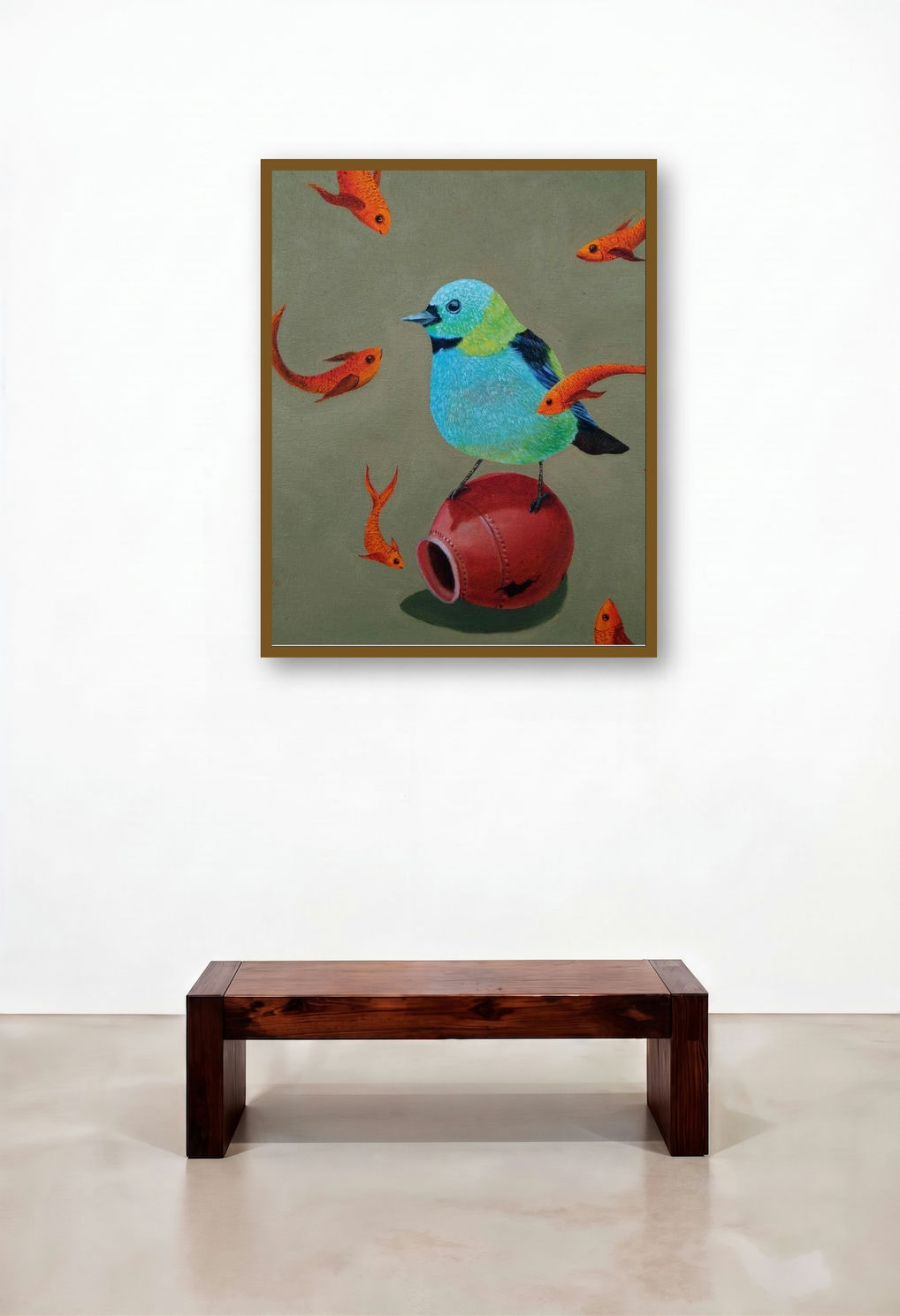 Water Search 8 (Bird on a Pot)