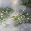 Whispers Of Midnight' nature acrylic painting by artist Amita Dand, 48x60 inch, on canvas