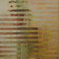 Wired by Banani Karmakar Bhunia, Original Oil Nature Painting on Canvas, Small Vertical Wall Art