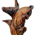 contemporary sculpture titled 'Within Nature', 32x20x20 inches, by artist Arvind Prajapati on Wood