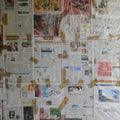 Wrap The Canvas' contemporary oil painting by artist Dhananjoy Ghosh, 54x60 inch, on canvas