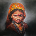 Realistic color pencil drawing titled 'Yatrekaru', 20x20 inches, by artist Parshuram Patil on Paper