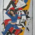 Figurative serigraphs painting titled 'Yeh Kaun Sa Modh Hai Umar Ka 13', 29x19 inches, by artist M. F. Husain on Paper