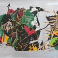Figurative serigraphs painting titled 'Yeh Kaun Sa Modh Hai Umar Ka 7', 19x29 inches, by artist M. F. Husain on Paper