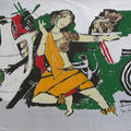 Figurative serigraphs painting titled 'Yeh Kaun Sa Modh Hai Umar Ka 8', 19x29 inches, by artist M. F. Husain on Paper