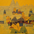 Yellow' landscape acrylic painting by artist Harshada Kolapkar, 30x24 inch, on canvas