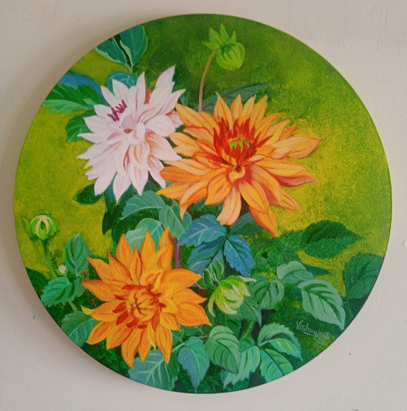 Yellow Dahlias
