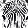 Abstract Digital Painting digital art titled 'Zebra', 22x36 inches, by artist Suraj Lazar on canvas